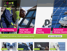 Tablet Screenshot of cleancaremobile.co.za